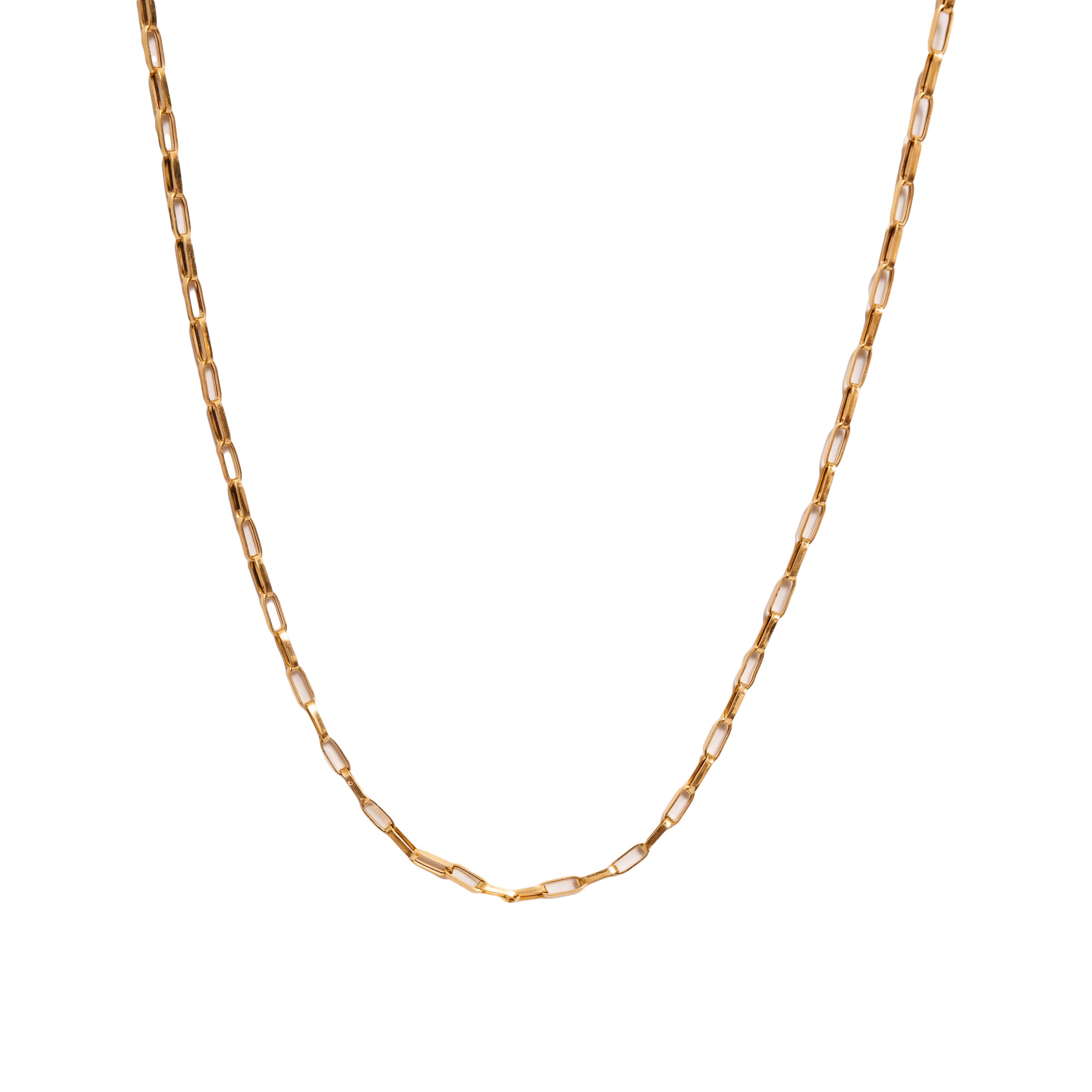 Corrente masculina veneziana ouro 18k
