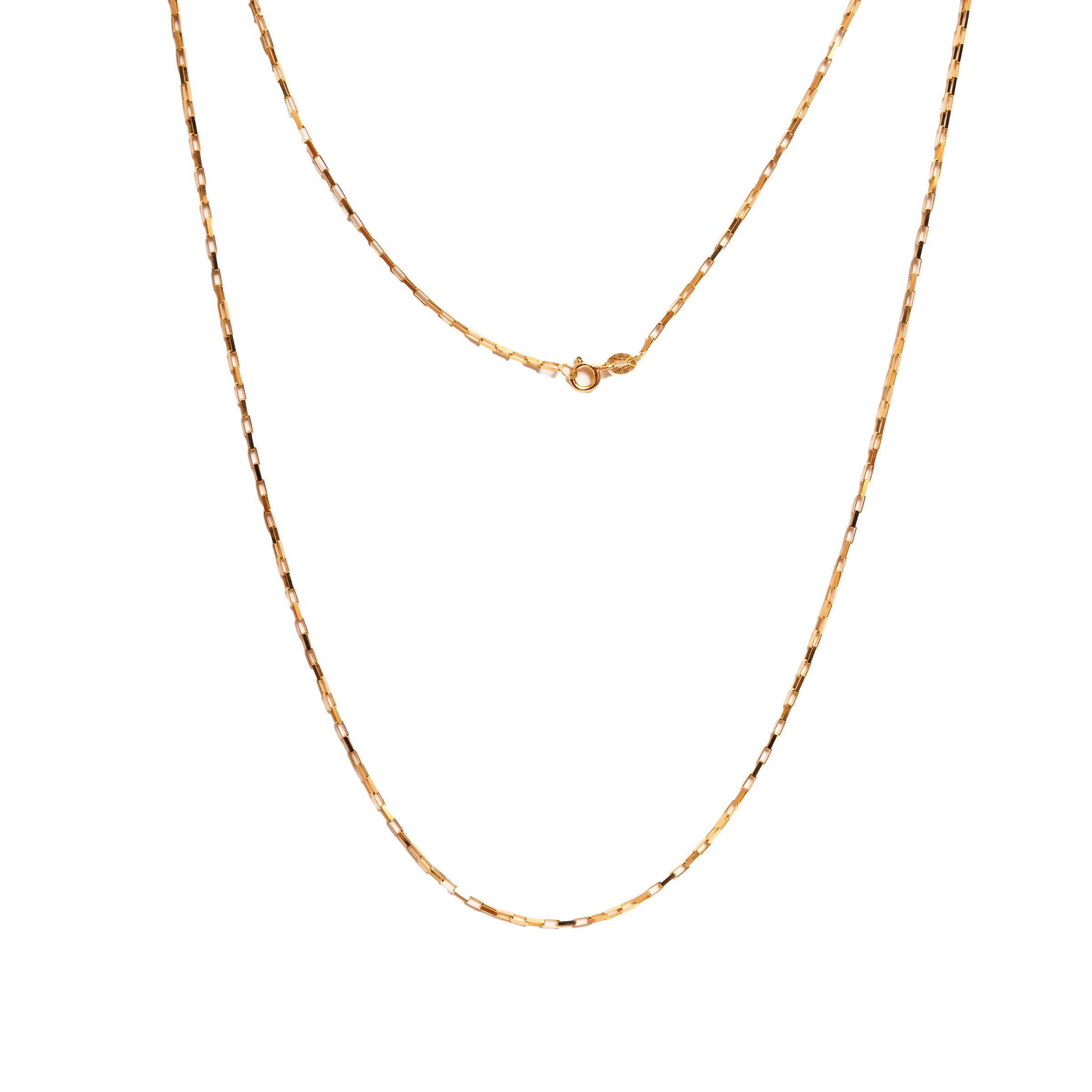 Corrente masculina veneziana ouro 18k
