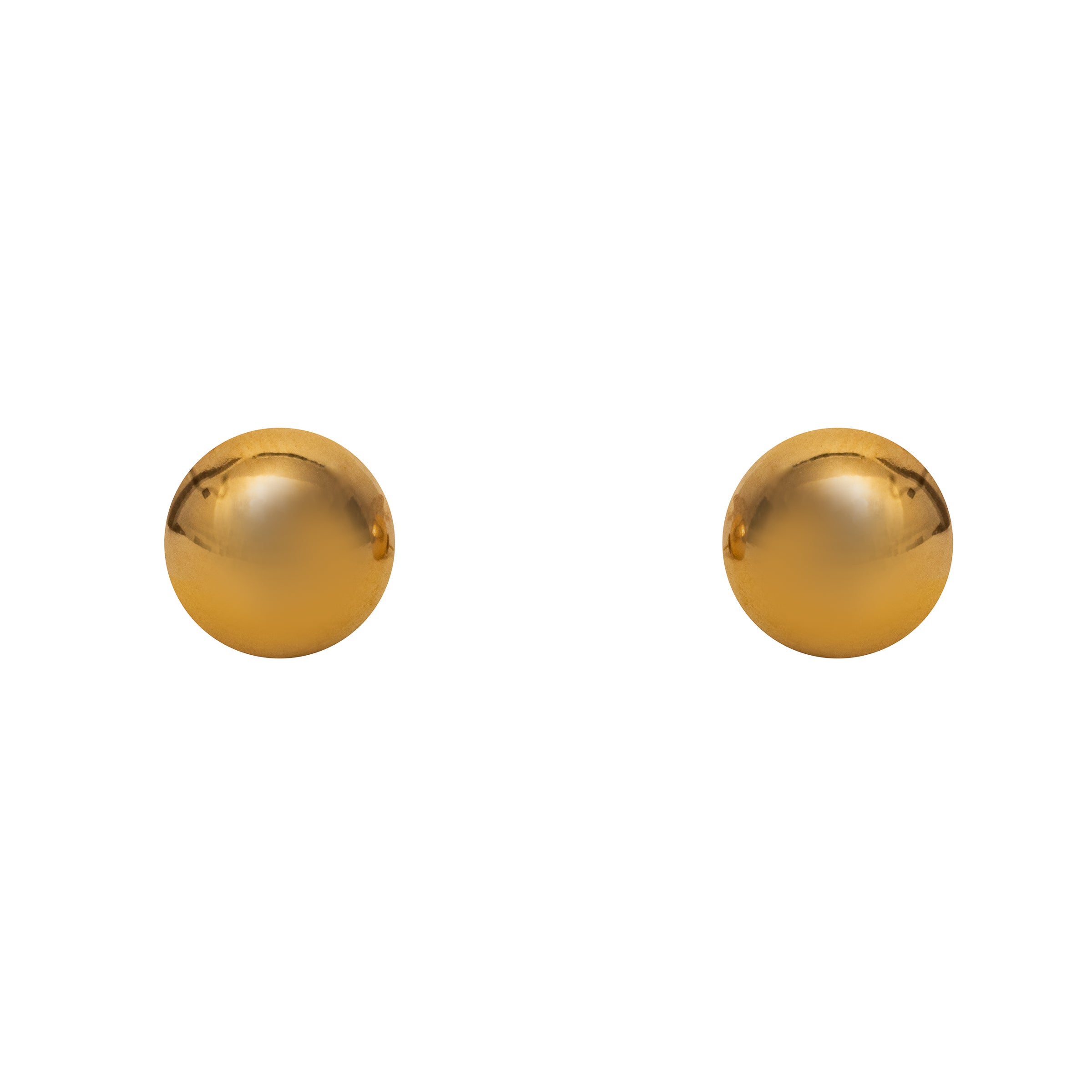 Brinco Bola em Ouro 18K