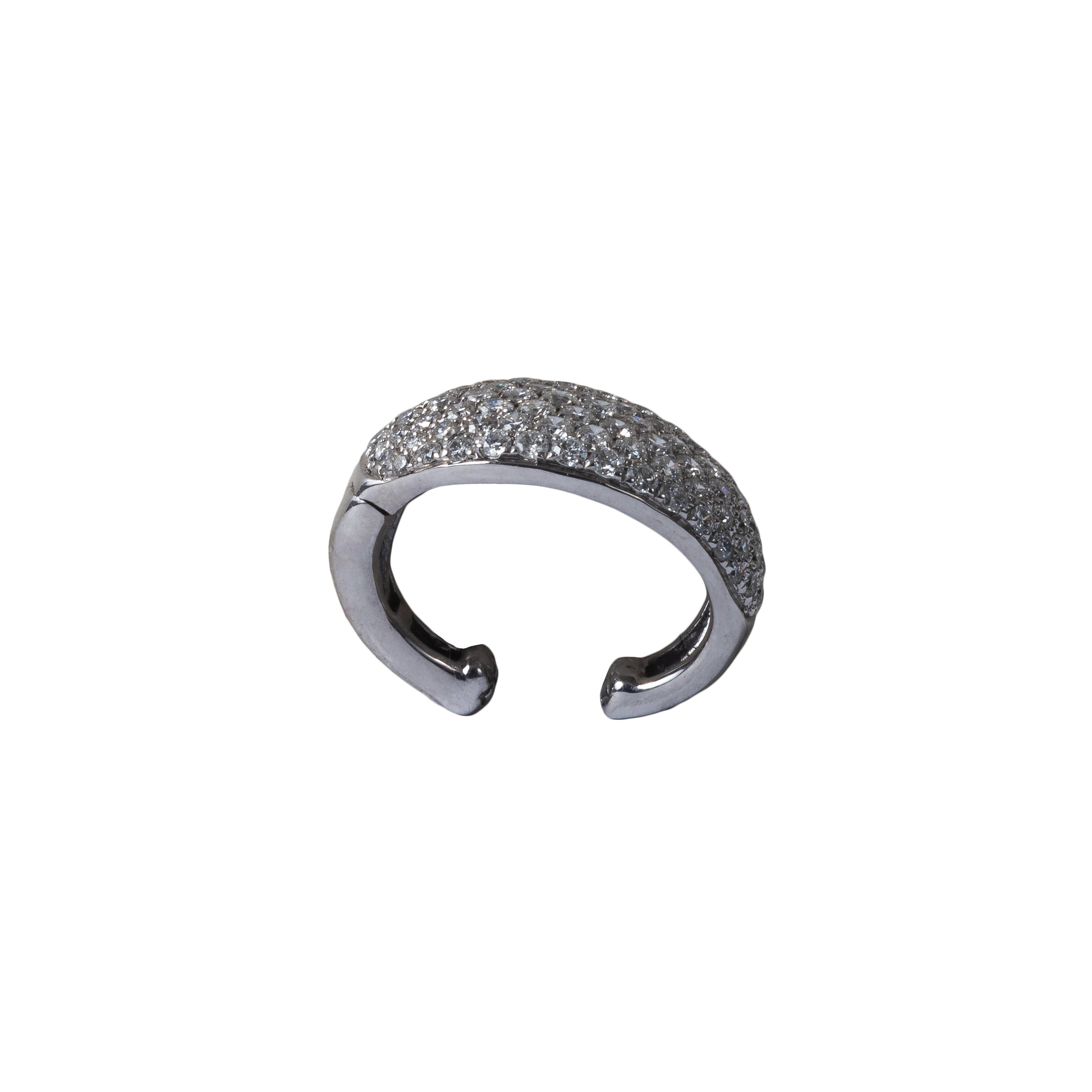 Brinco Piercing Diamante e Ouro 18k
