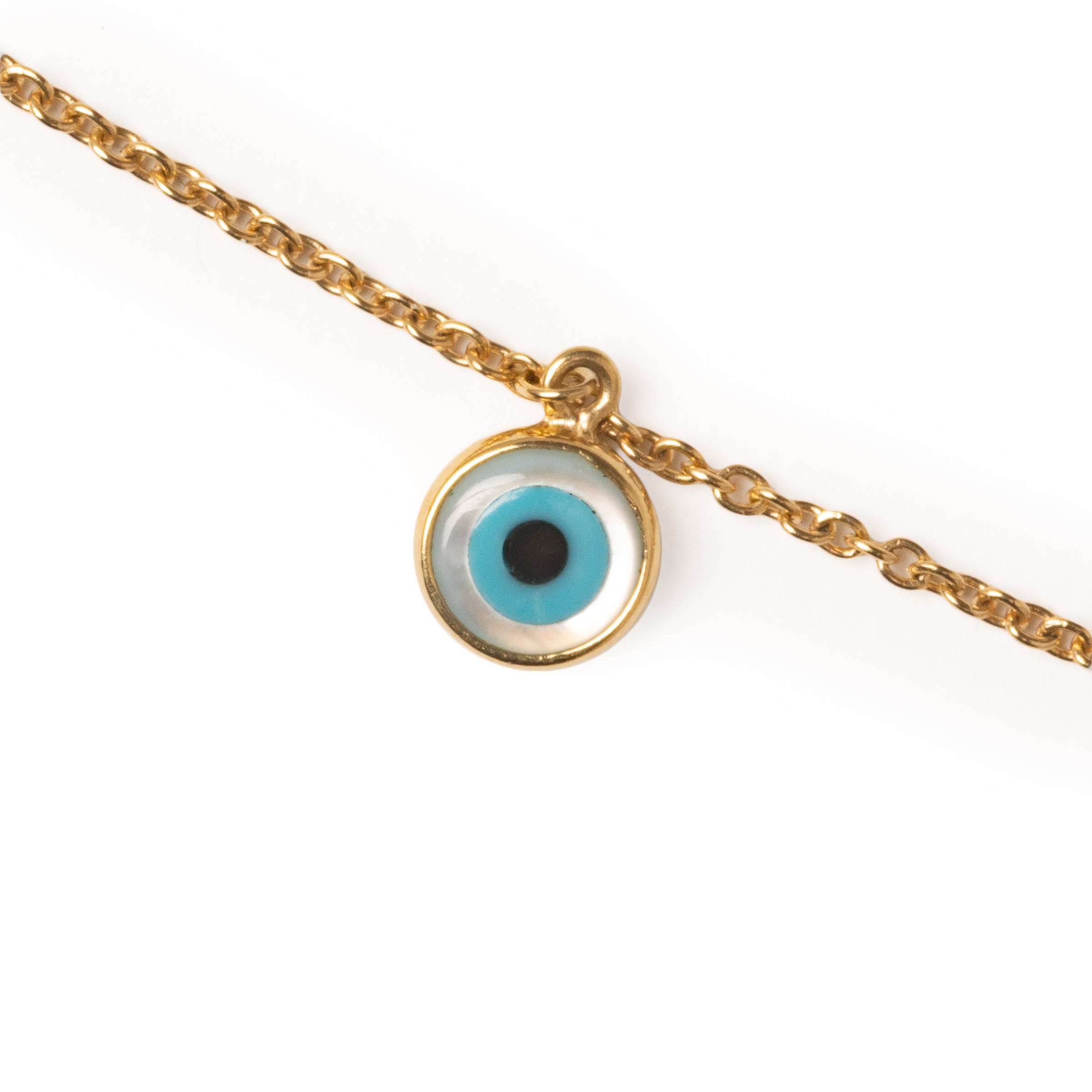 Pulseira Infantil Pendentes da Sorte Ouro 18K