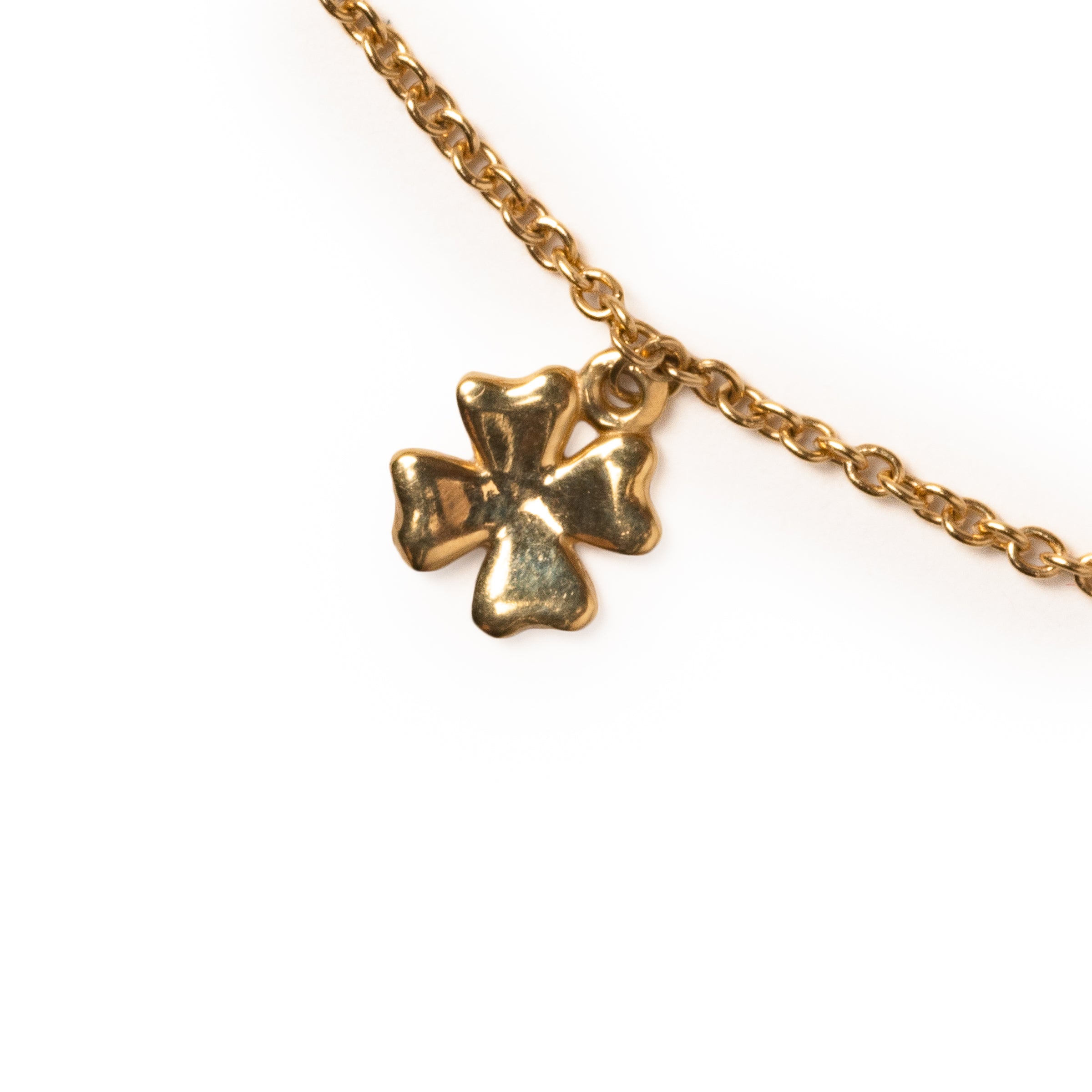 Pulseira Infantil Pendentes da Sorte Ouro 18K