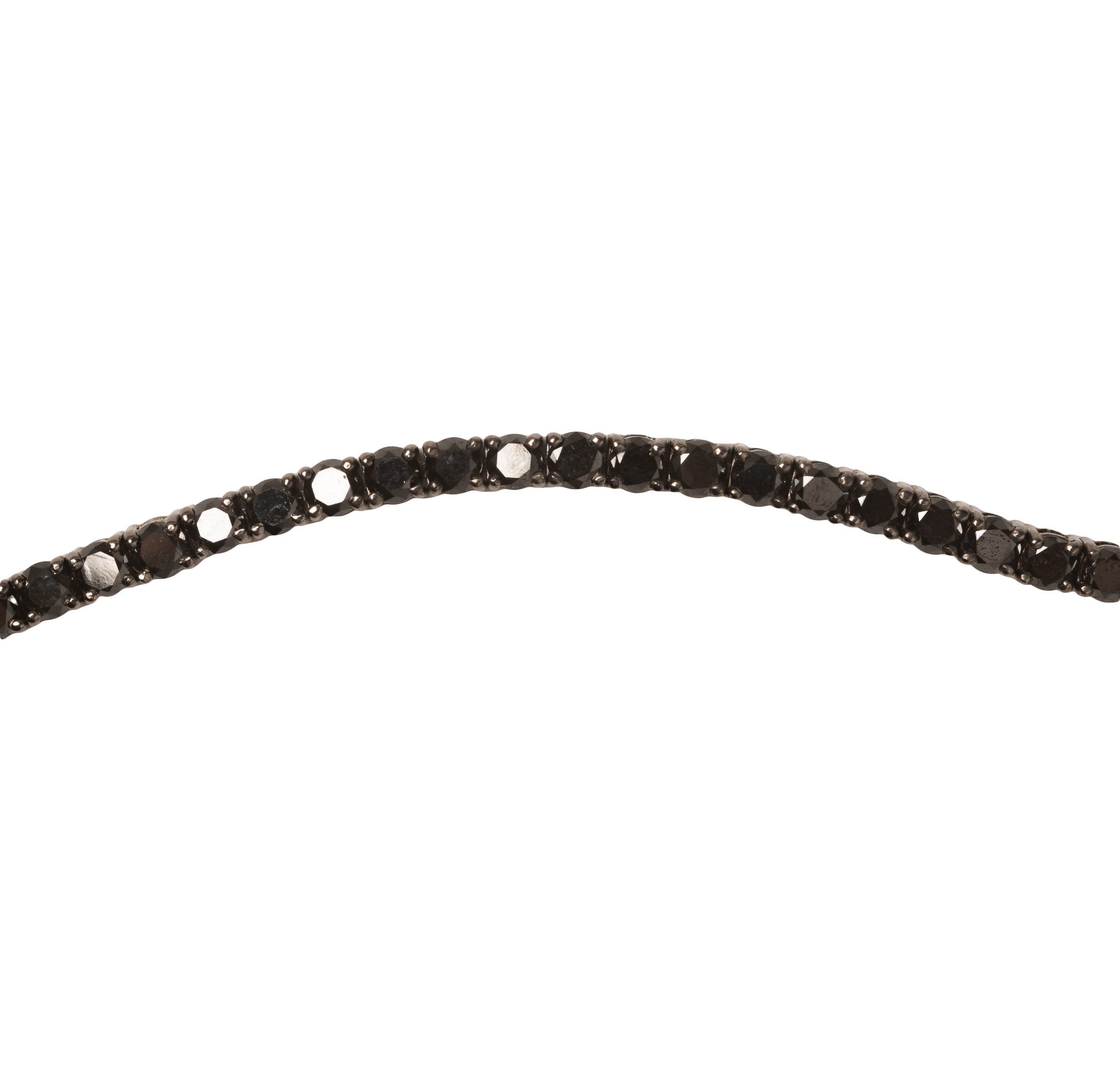 Pulseira Ouro 18k Ródio Negro
