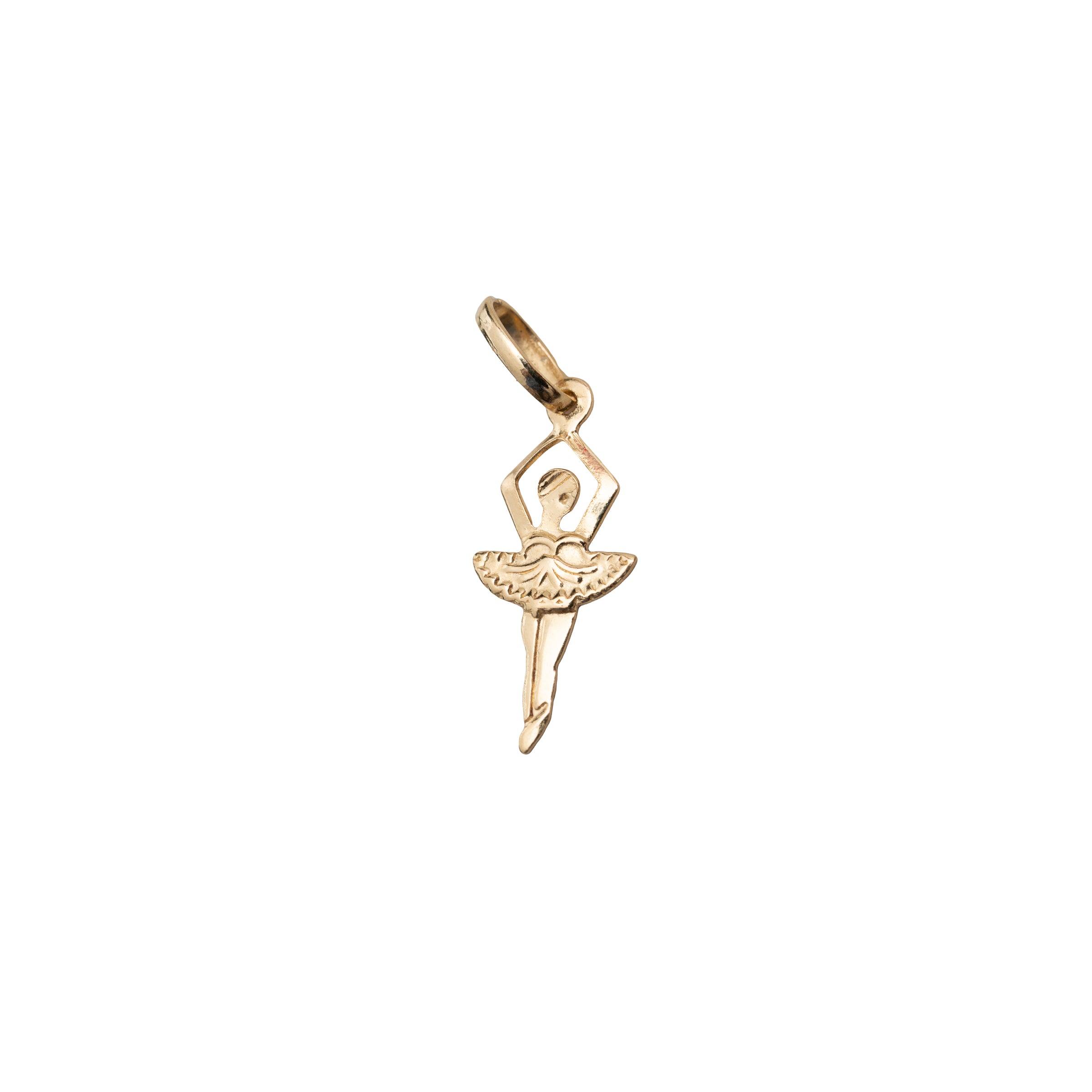 Pingente Bailarina Ouro 18K