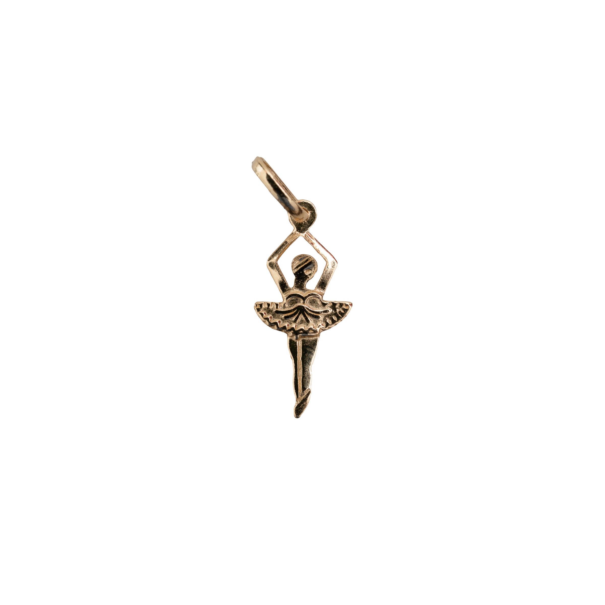 Pingente Bailarina Ouro 18K