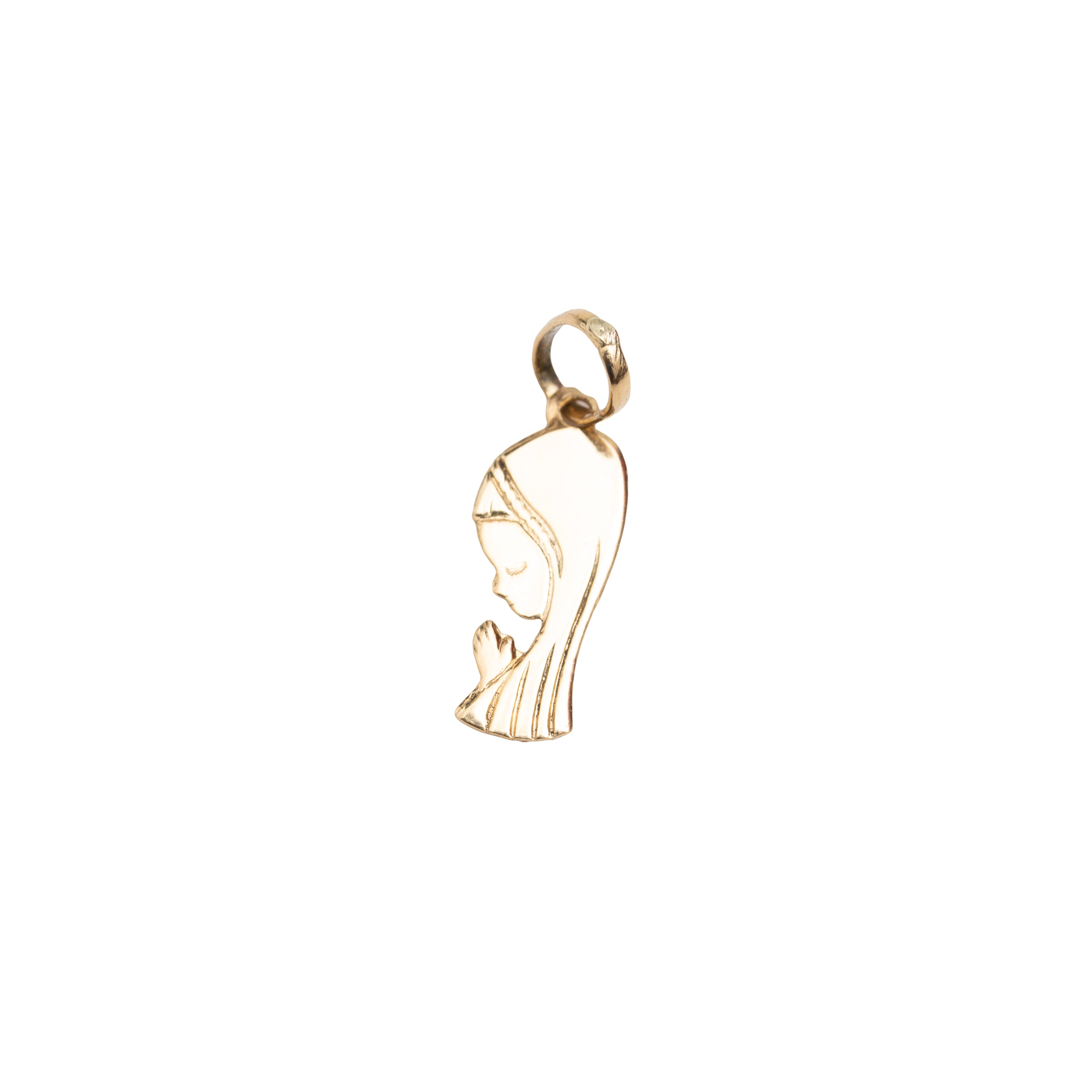 Pingente Chapinha Nossa Senhora Ouro 18K