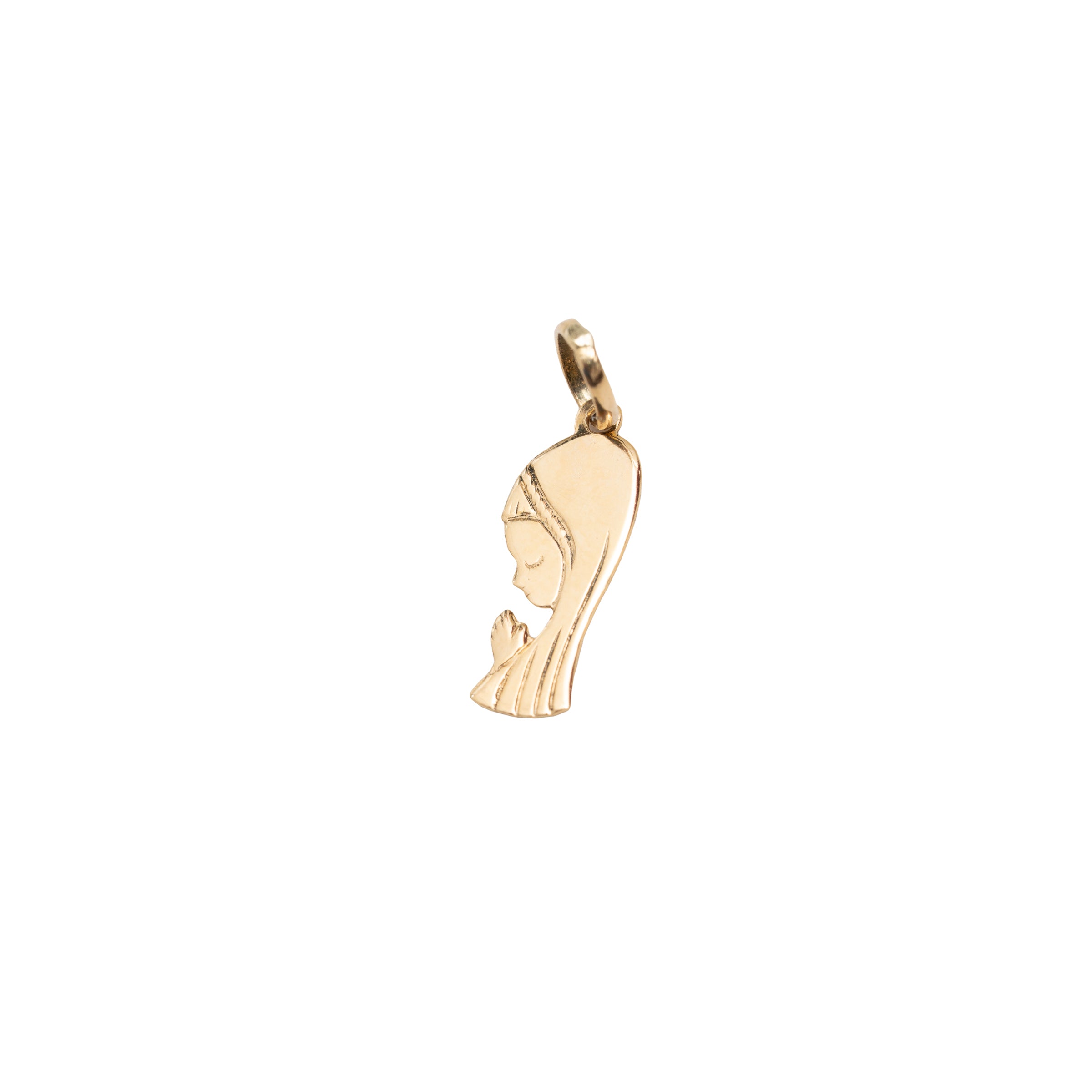 Pingente Chapinha Nossa Senhora Ouro 18K