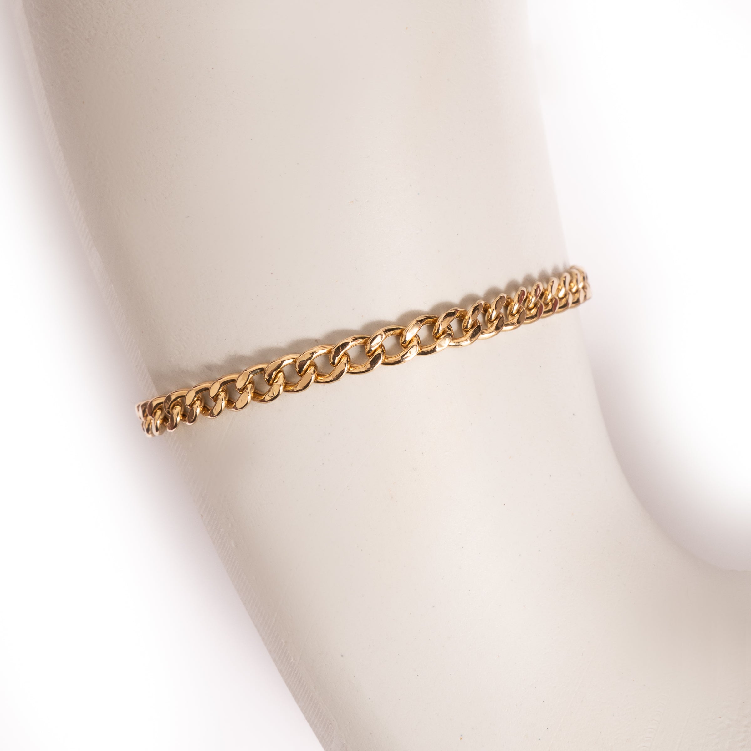 Pulseira masculina grumet ouro 18k