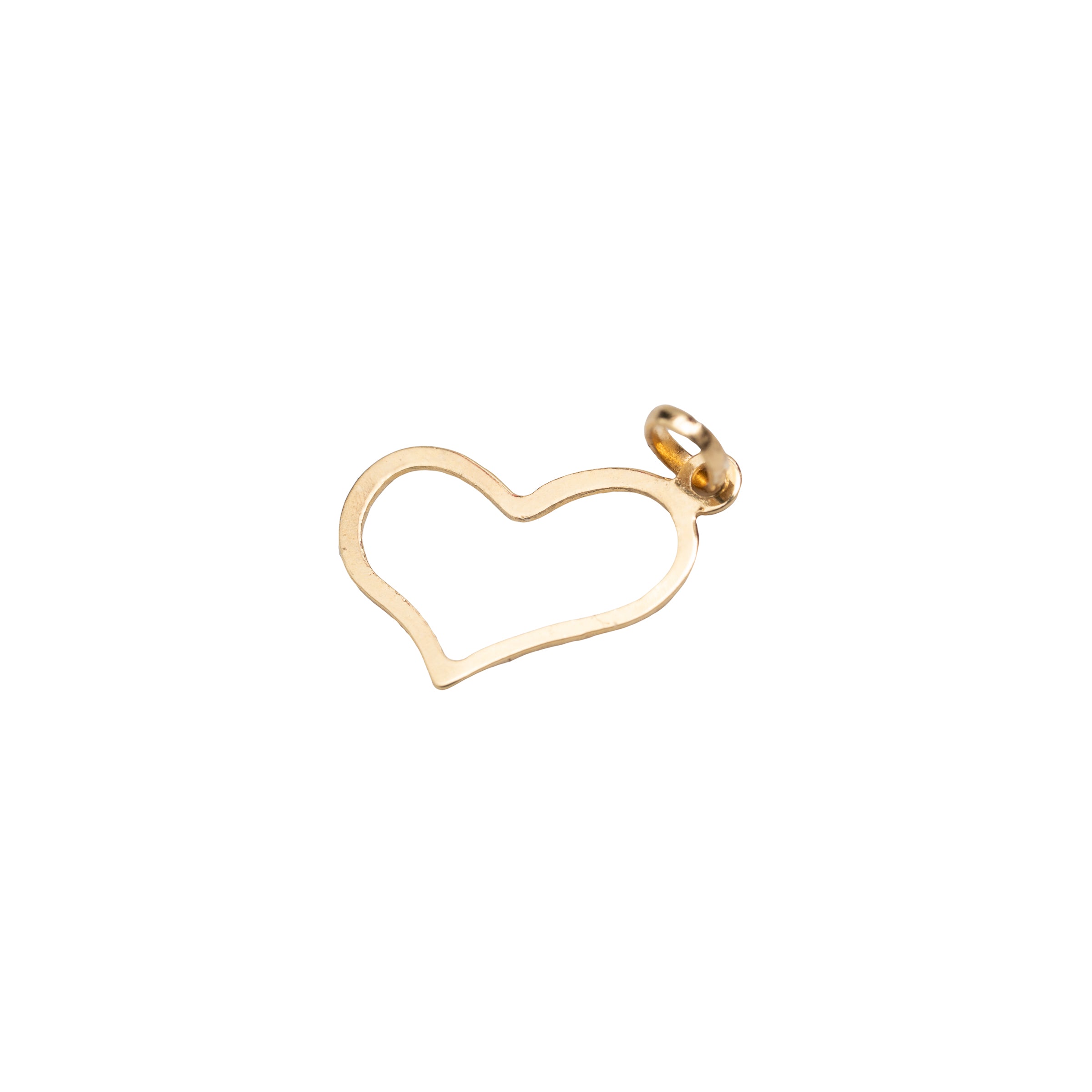 Pingente Coração Vazado Softy Ouro 18K