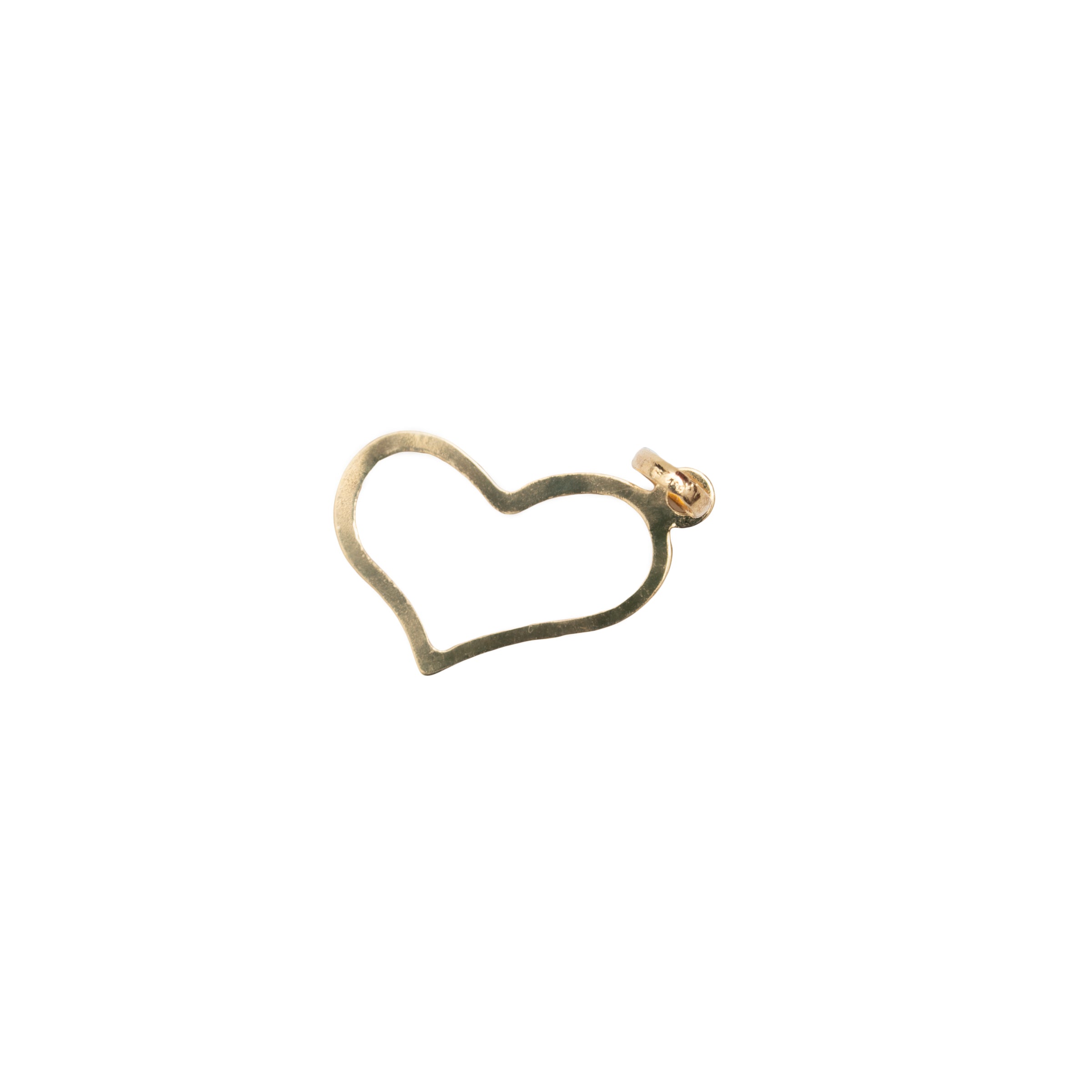 Pingente Coração Vazado Softy Ouro 18K