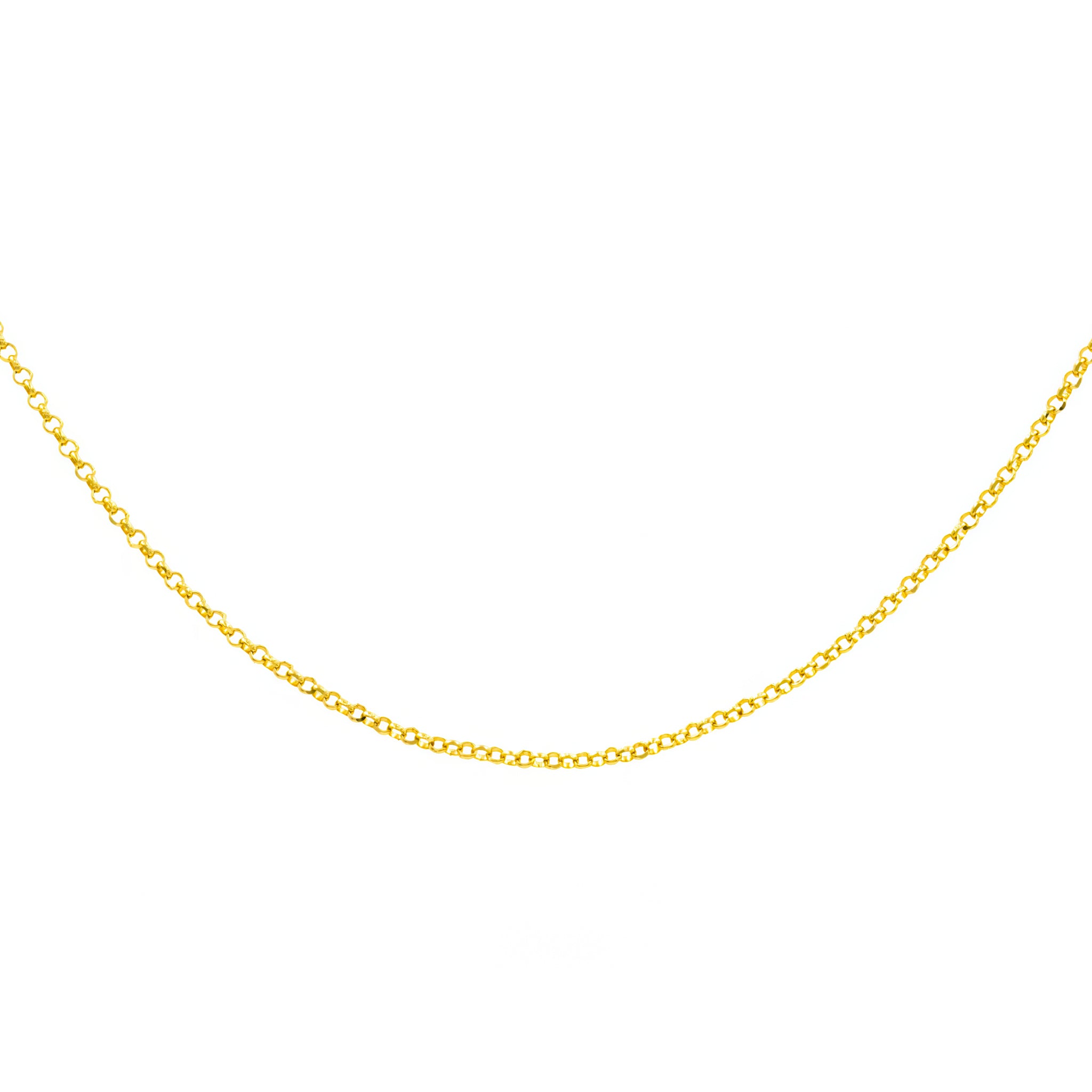 Corrente Elo Portugues ouro 18k