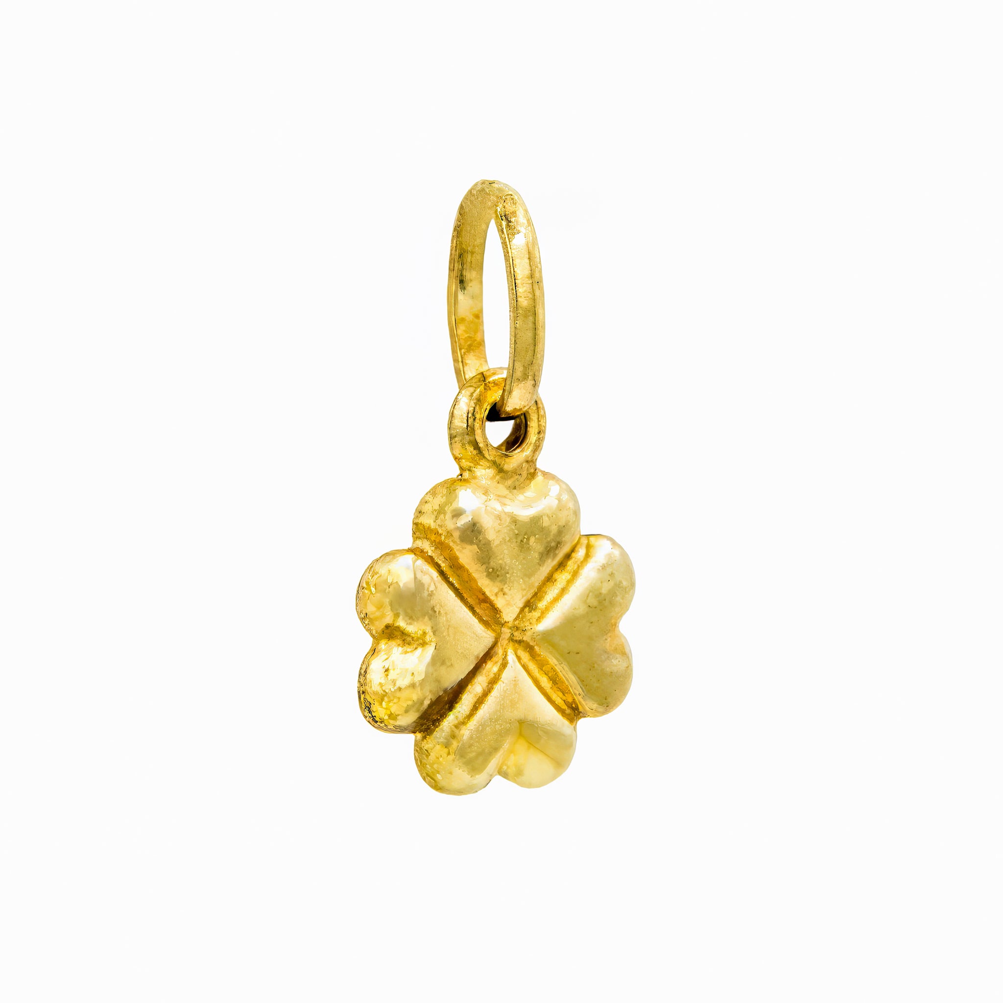 Pingente trevo potente ouro 18k