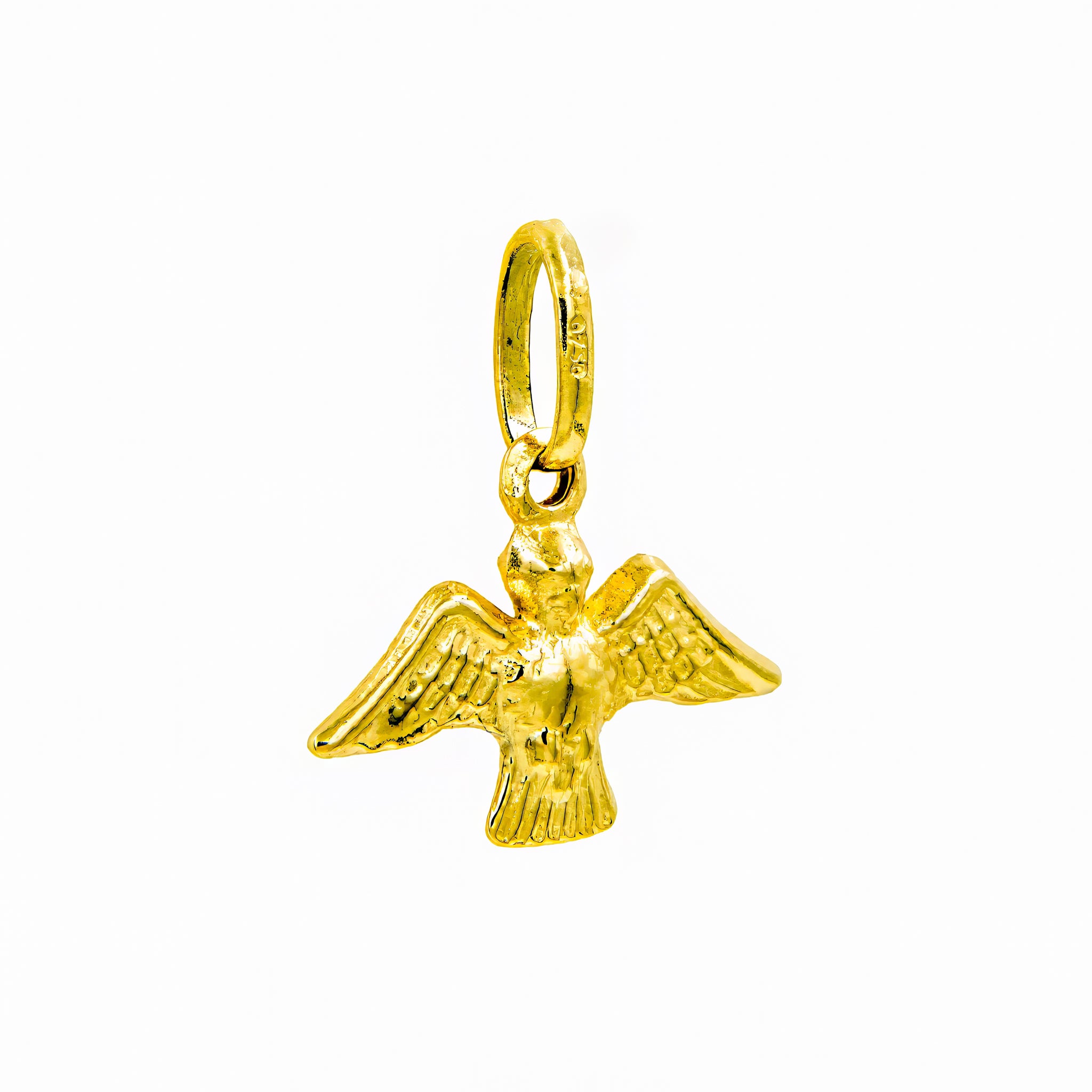 Pingente mini espírito santo ouro 18k