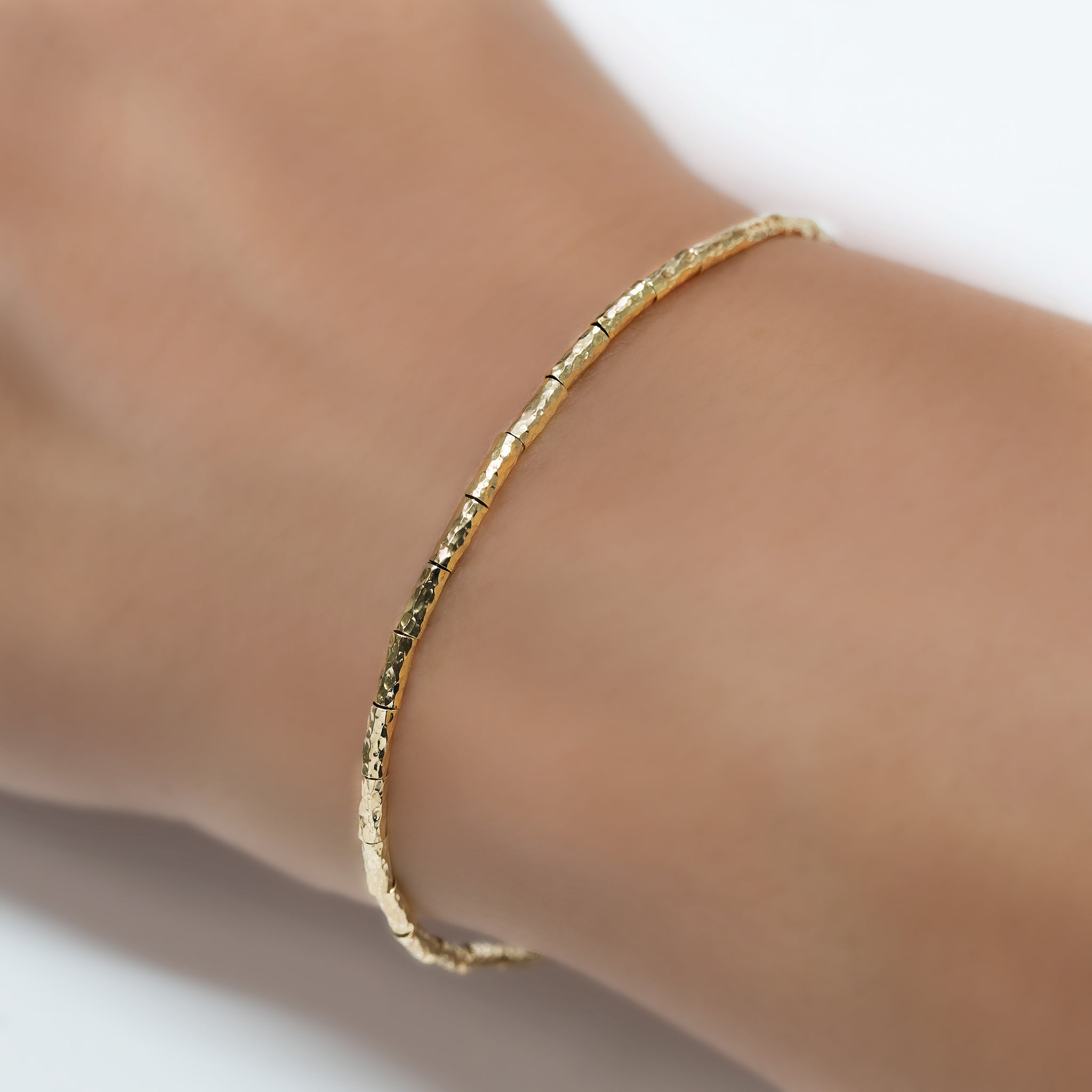 Pulseira canutilho ouro 18k – Rose Mafra, image size:2048x2048