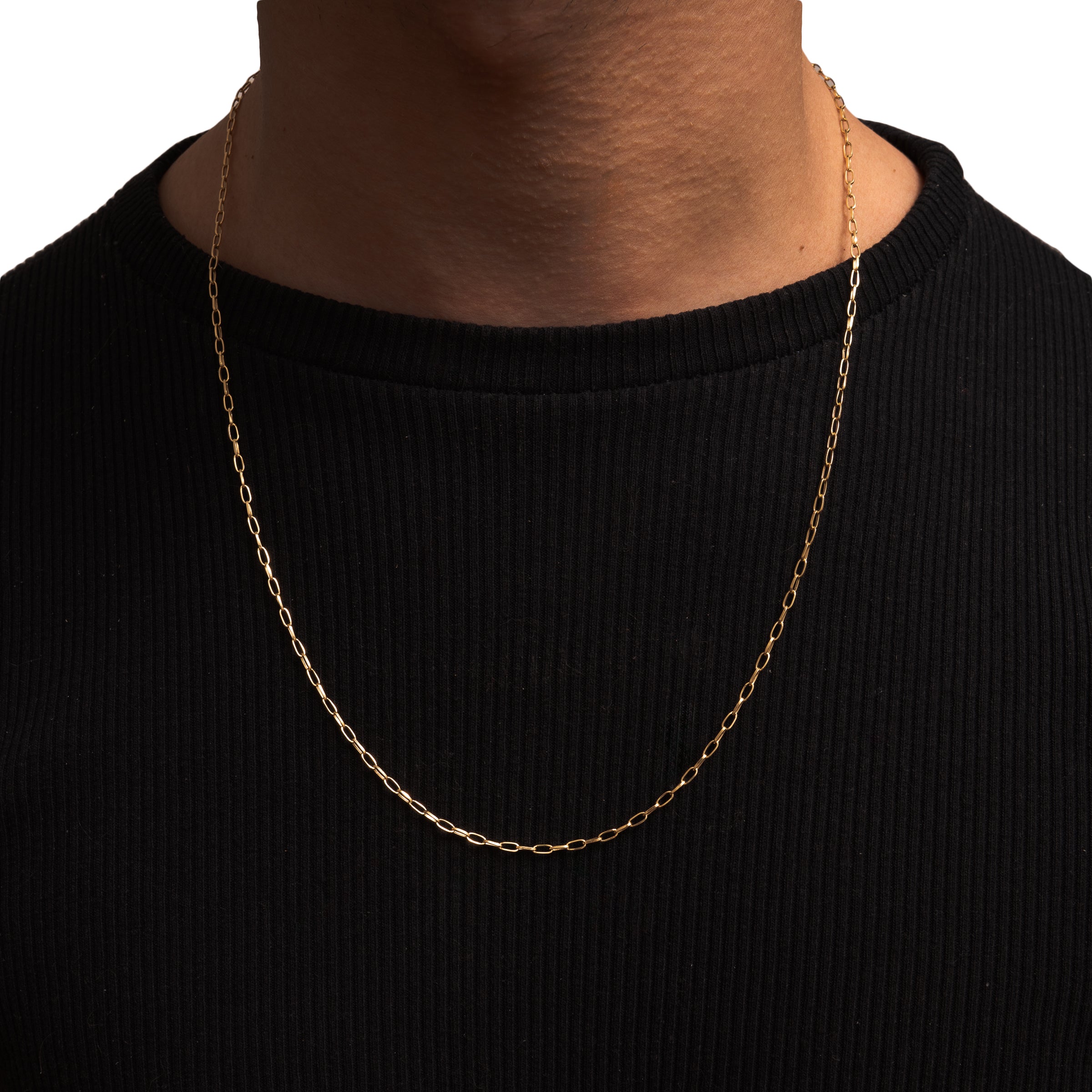 Corrente masculina cartier ouro 18k