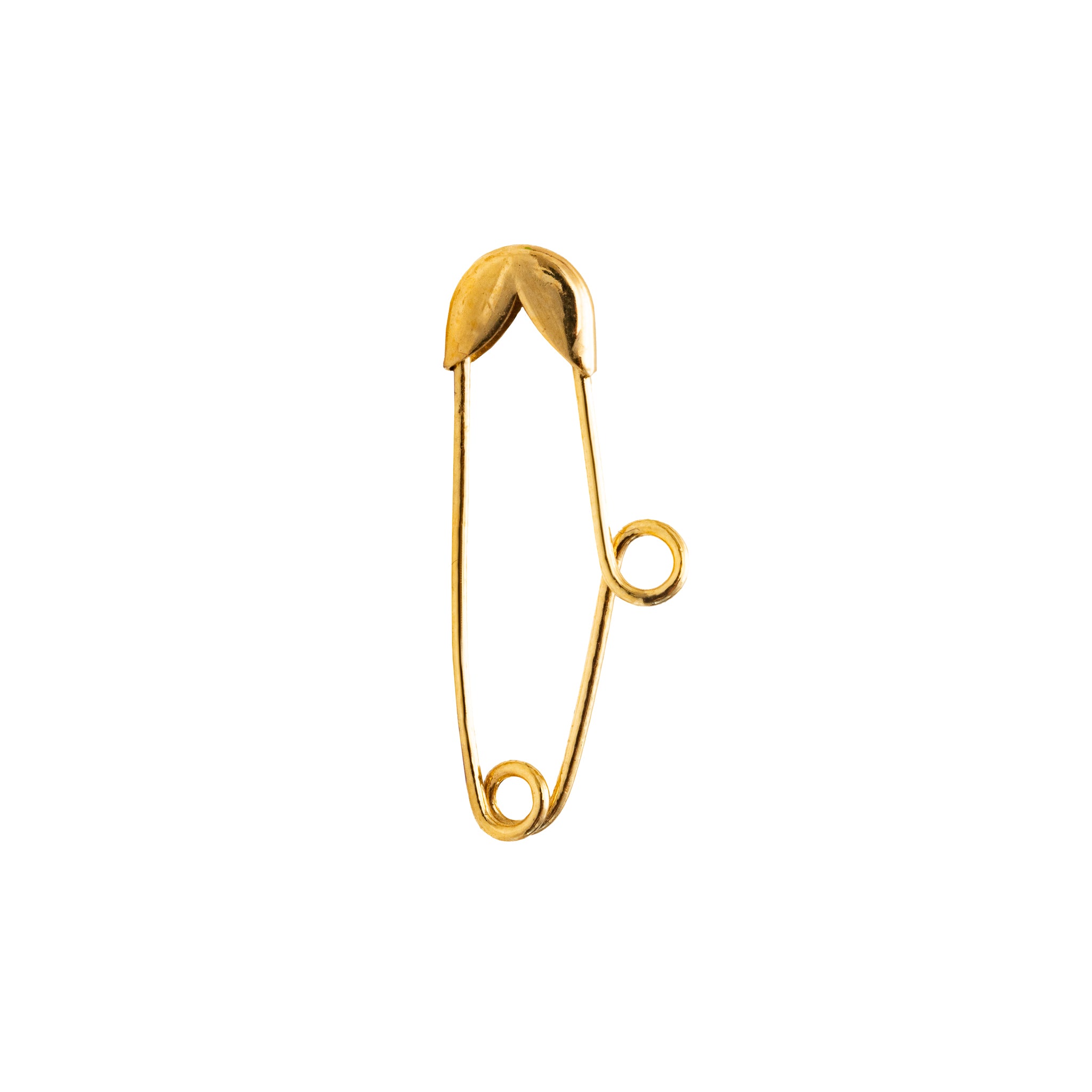 Pingente Alfinete Fio Grande Ouro 18k