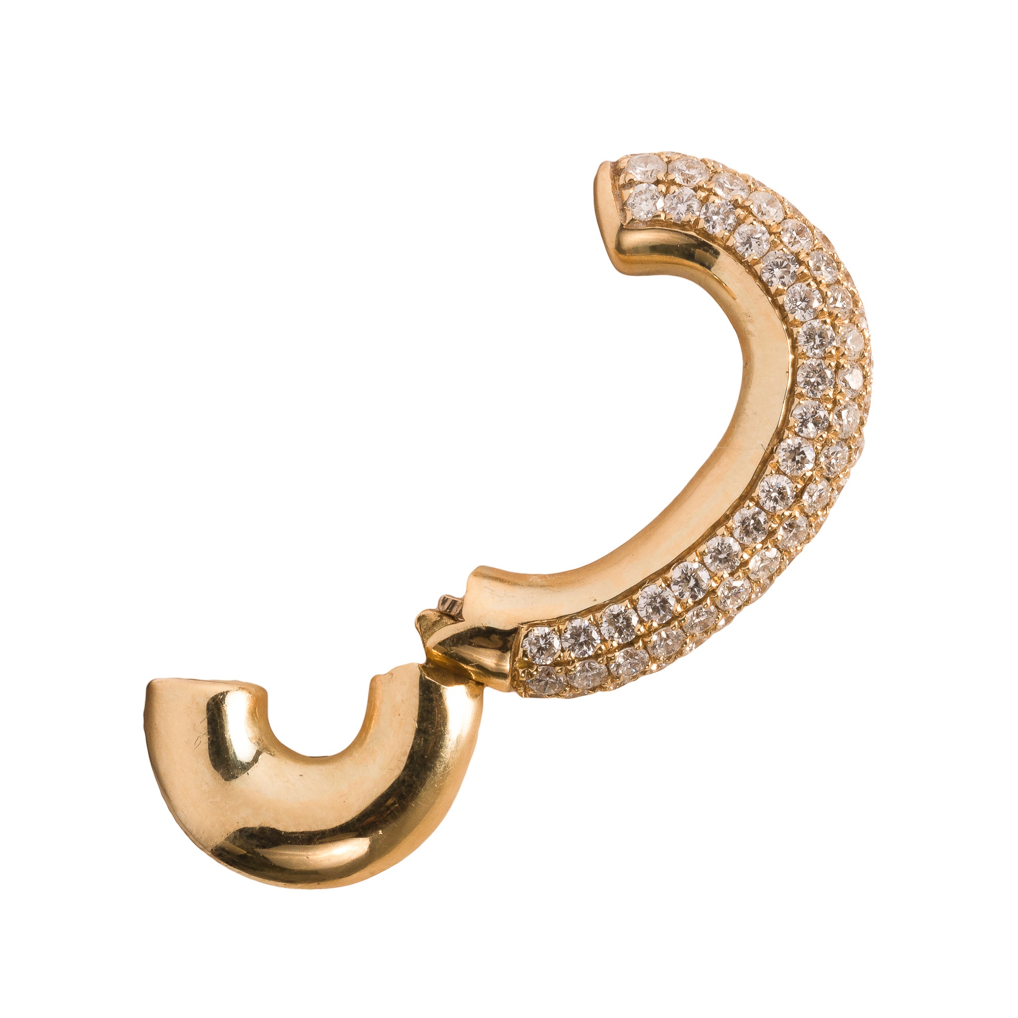 Piercing Strong diamante e Ouro 18k