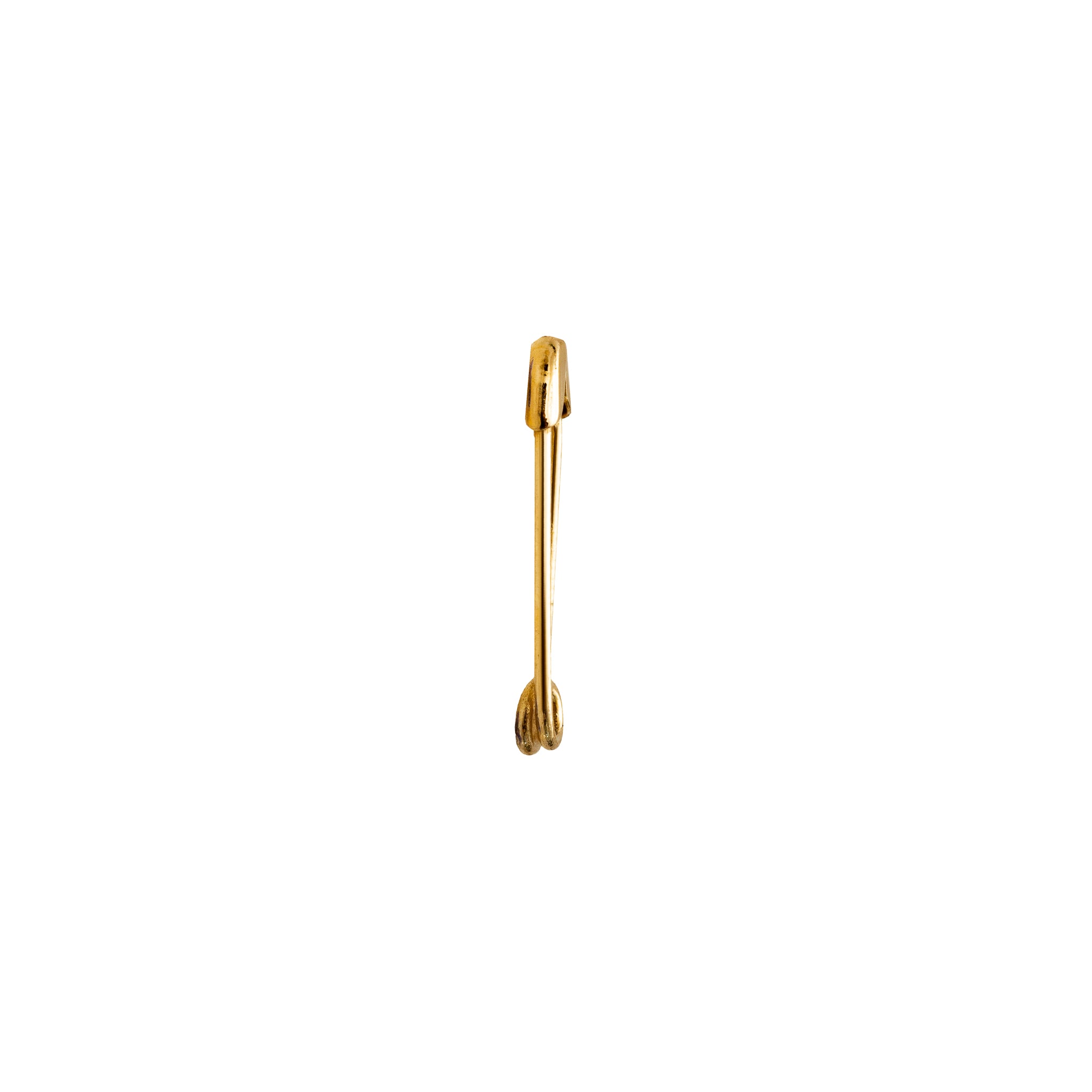 Pingente de Alfinete Fio Pequeno Ouro 18k