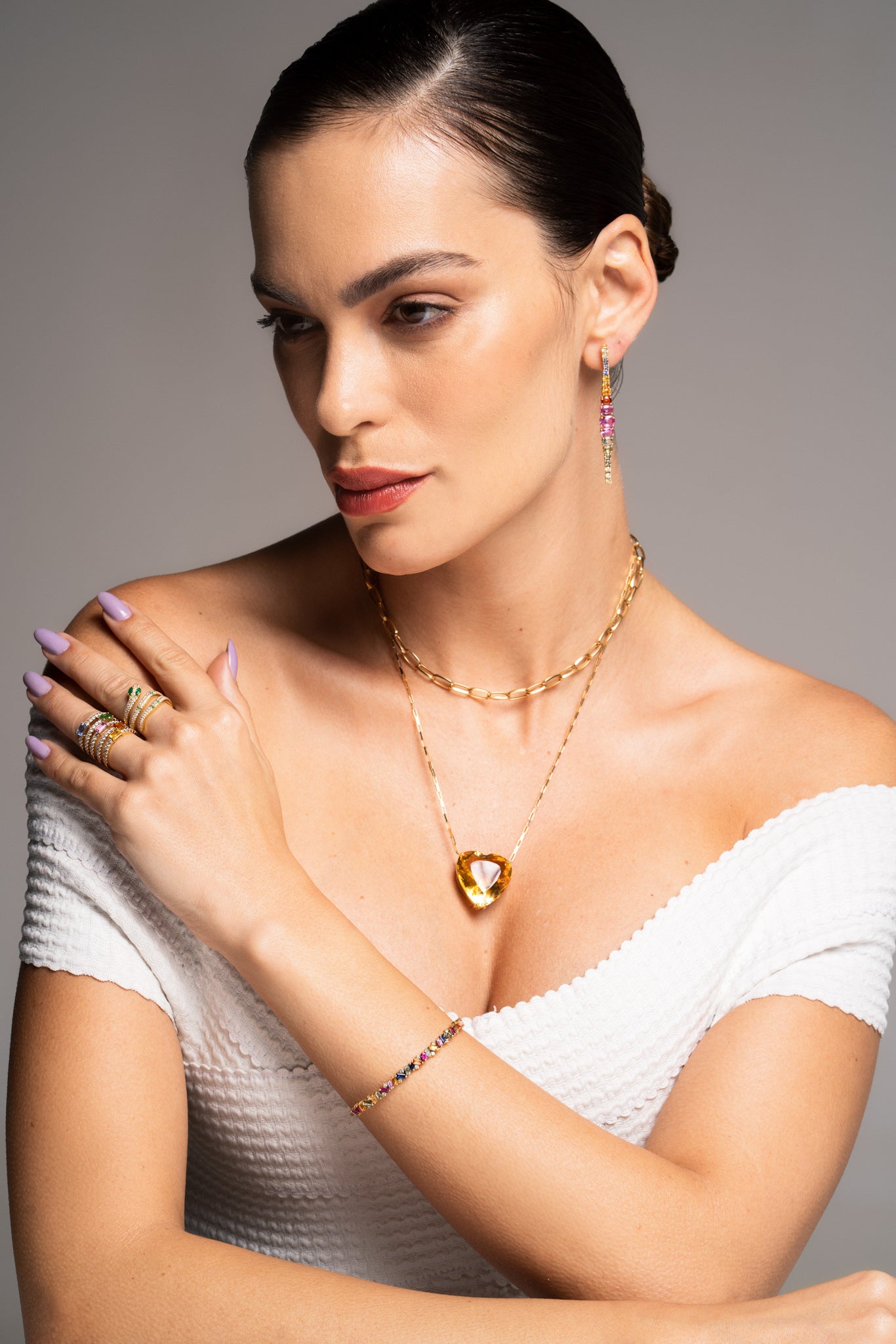 Choker Grandes Elos Ouro 18k